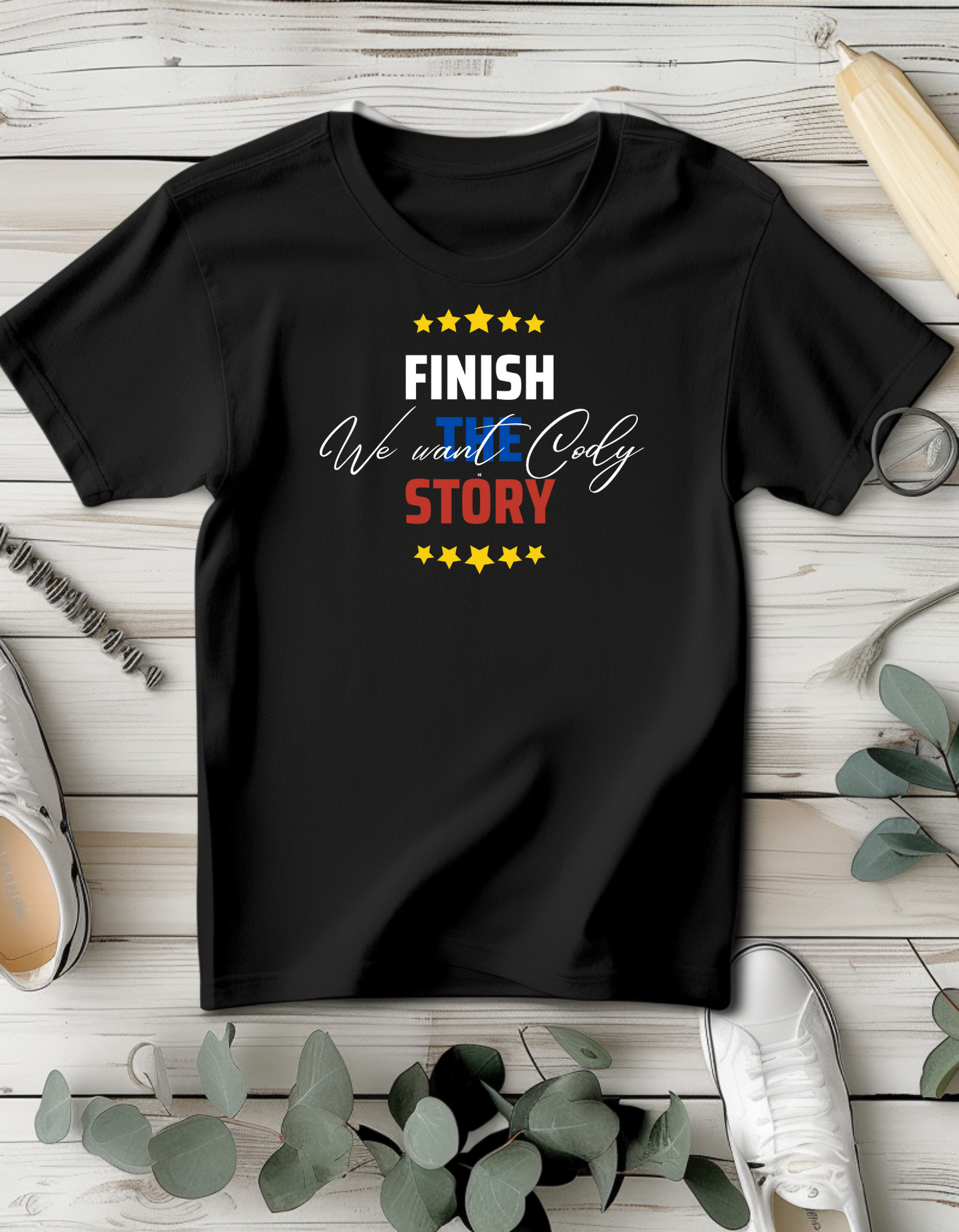 Women's Finish the Story T Shirt