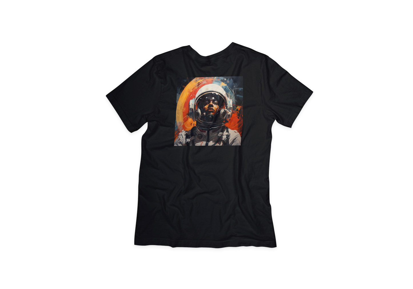 Amongst the Stars Black Astronaut T Shirt