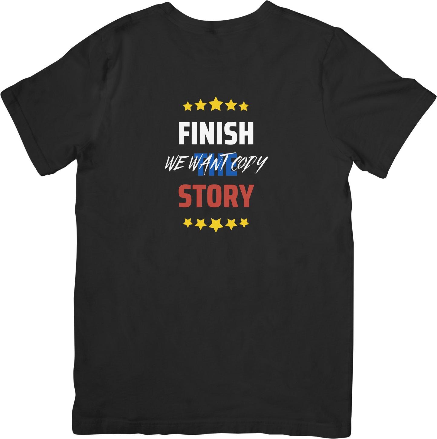 Men's Finish the Story T Shirt