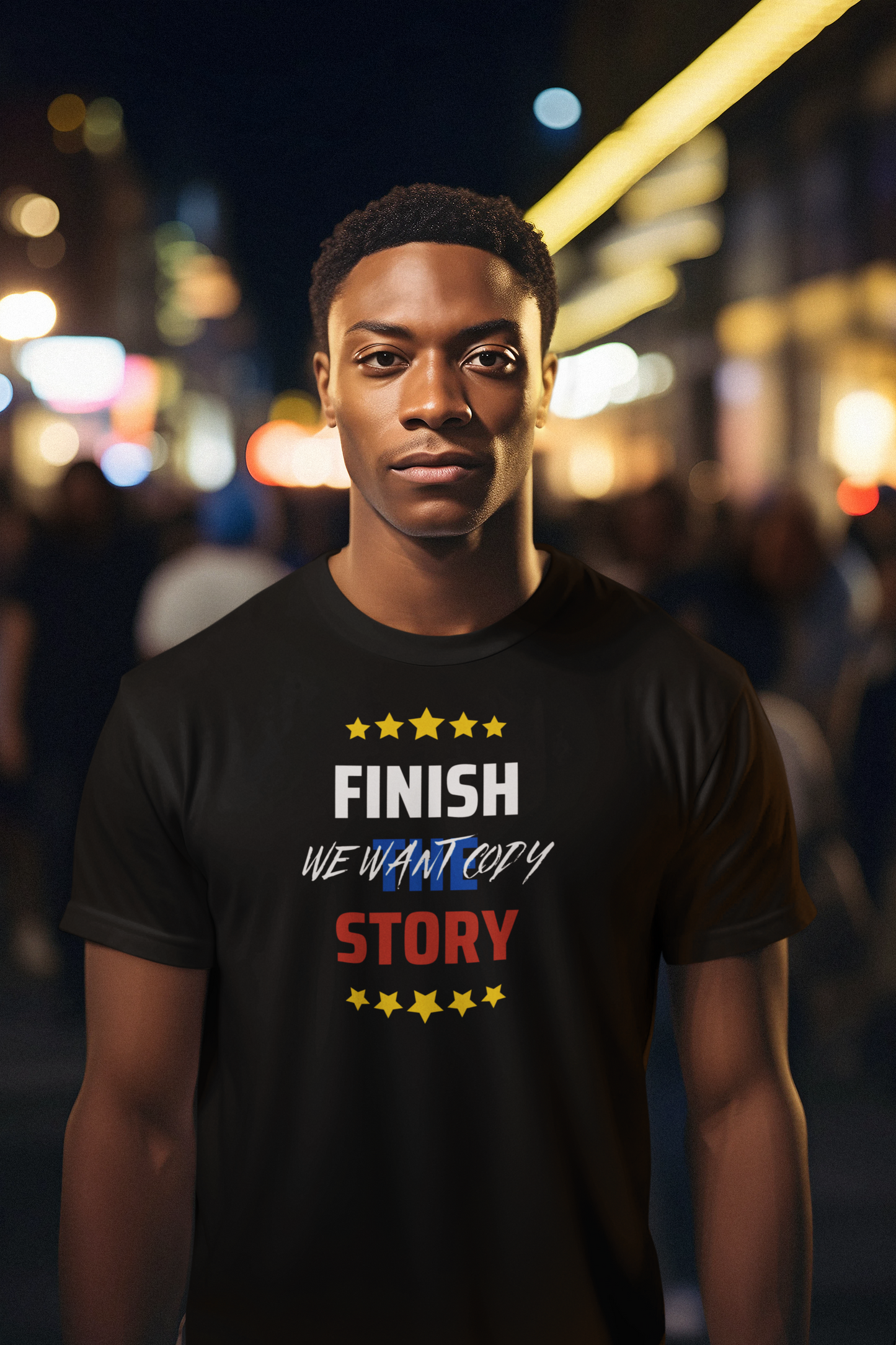 Men's Finish the Story T Shirt